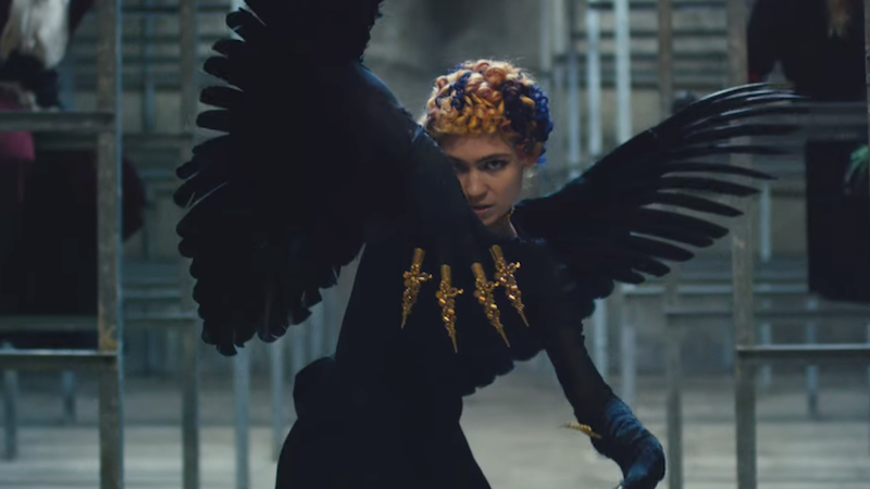Illustration for article titled Grimes's Video for 'Kill V. Maim' Will Make the Cybergoth Inside You Smile